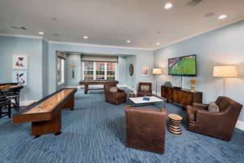 Clubhouse game room